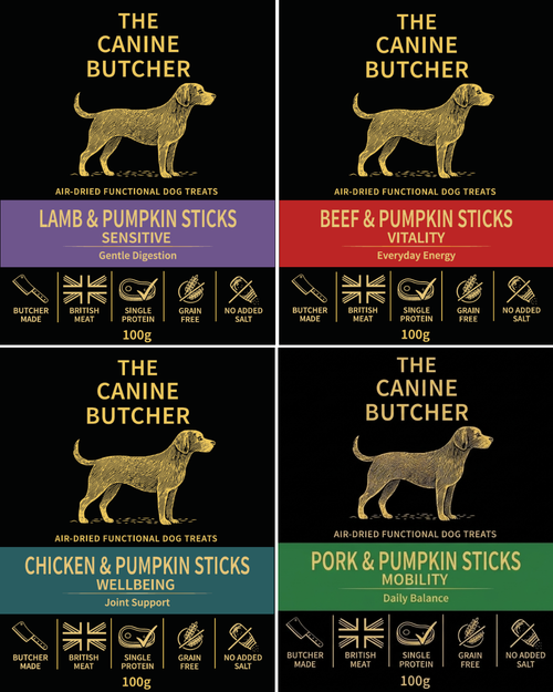natural dog treats variety pack uk